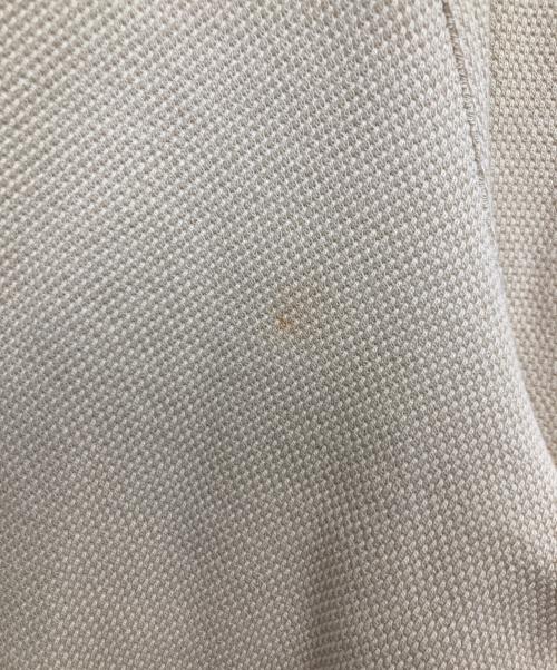 FRED PERRY（フレッドペリー）FRED PERRY (フレッドペリー) 長袖ポロシャツ アイボリー サイズ:Lの古着・服飾アイテム