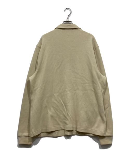 FRED PERRY（フレッドペリー）FRED PERRY (フレッドペリー) 長袖ポロシャツ アイボリー サイズ:Lの古着・服飾アイテム