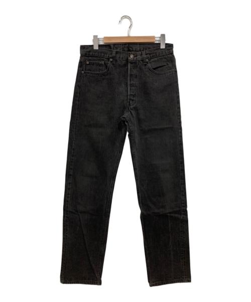 LEVI'S（リーバイス）LEVI'S (リーバイス) 後染めブラック デニムパンツ グレー サイズ:W34（86cm）の古着・服飾アイテム