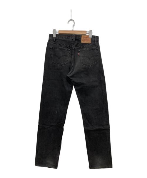 LEVI'S（リーバイス）LEVI'S (リーバイス) 後染めブラック デニムパンツ グレー サイズ:W34（86cm）の古着・服飾アイテム