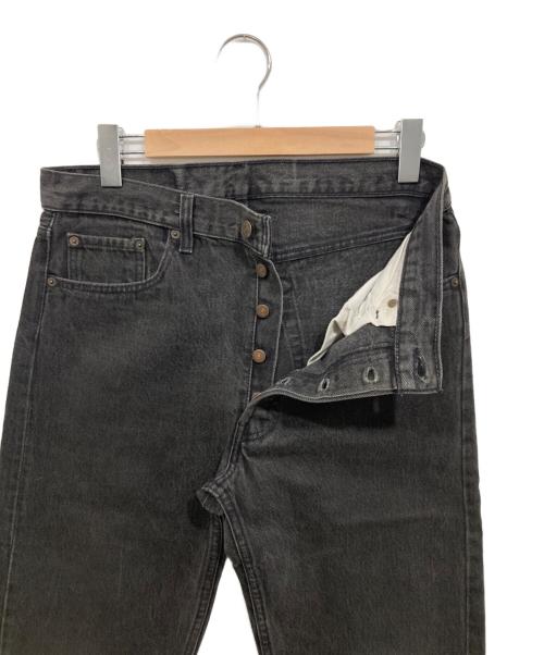 LEVI'S（リーバイス）LEVI'S (リーバイス) 後染めブラック デニムパンツ グレー サイズ:W34（86cm）の古着・服飾アイテム