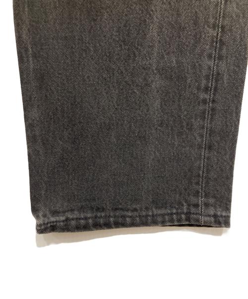 LEVI'S（リーバイス）LEVI'S (リーバイス) 後染めブラック デニムパンツ グレー サイズ:W34（86cm）の古着・服飾アイテム