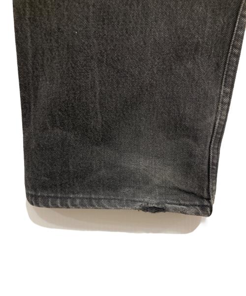 LEVI'S（リーバイス）LEVI'S (リーバイス) 後染めブラック デニムパンツ グレー サイズ:W34（86cm）の古着・服飾アイテム