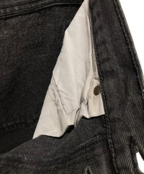 LEVI'S（リーバイス）LEVI'S (リーバイス) 後染めブラック デニムパンツ グレー サイズ:W34（86cm）の古着・服飾アイテム