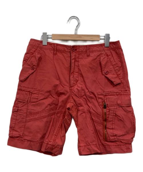 POLO RALPH LAUREN（ポロ・ラルフローレン）POLO RALPH LAUREN (ポロ・ラルフローレン) カーゴショートパンツ レッド サイズ:W34の古着・服飾アイテム