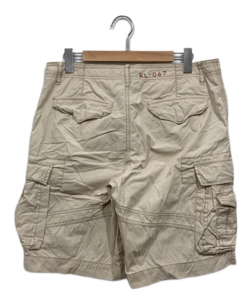 POLO RALPH LAUREN（ポロ・ラルフローレン）POLO RALPH LAUREN (ポロ・ラルフローレン) カーゴショートパンツ ベージュ サイズ:W34の古着・服飾アイテム