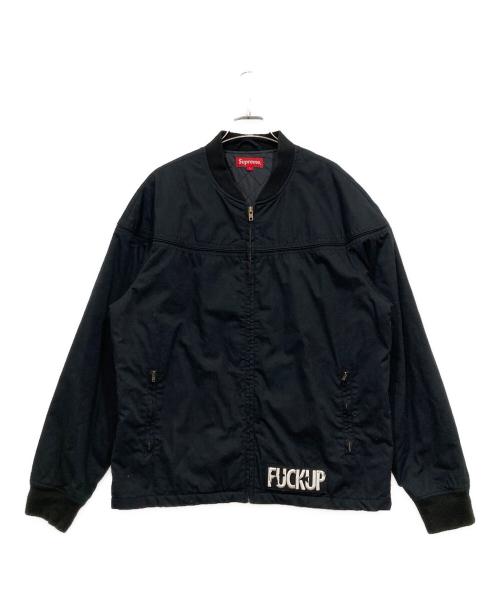 SUPREME（シュプリーム）SUPREME (シュプリーム) fuck up Derby Jacket ブラック サイズ:Lの古着・服飾アイテム