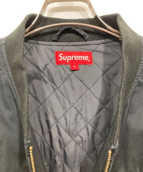 SUPREME（シュプリーム）SUPREME (シュプリーム) fuck up Derby Jacket ブラック サイズ:Lの古着・服飾アイテム
