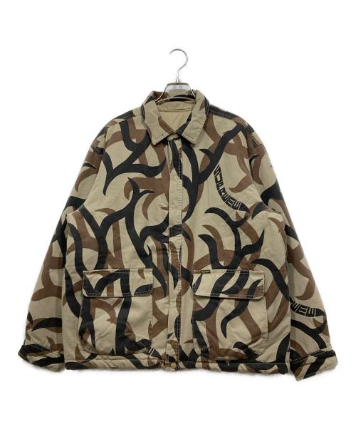 SUPREME（シュプリーム）SUPREME (シュプリーム) Reversible Puffy Work Jacket オリーブ サイズ:Mの古着・服飾アイテム