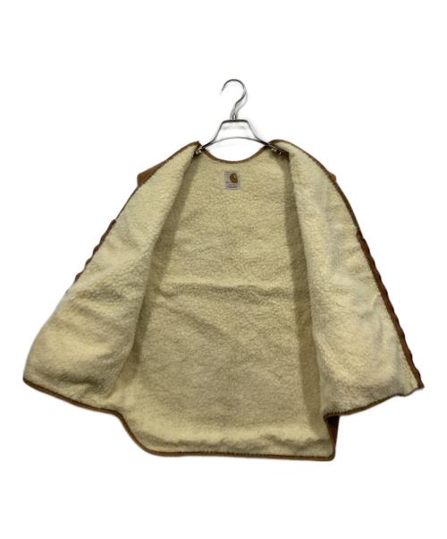 CarHartt（カーハート）CarHartt (カーハート) ダックボアベスト ベージュ サイズ:LLの古着・服飾アイテム