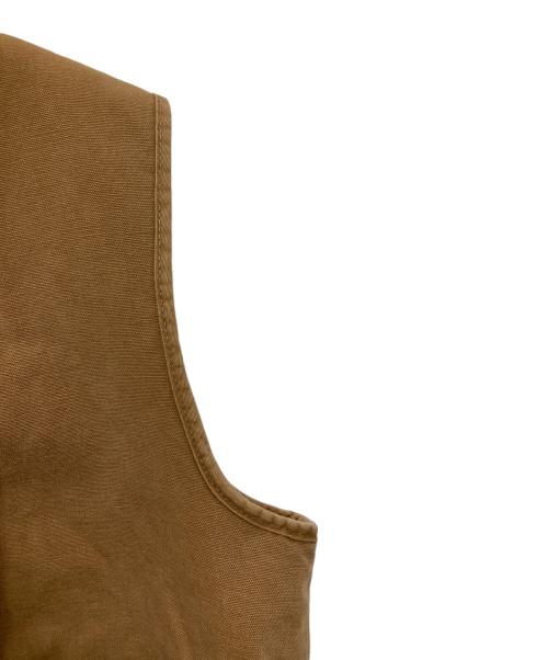 CarHartt（カーハート）CarHartt (カーハート) ダックボアベスト ベージュ サイズ:LLの古着・服飾アイテム