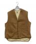 CarHartt（カーハート）の古着「ダックボアベスト」｜ベージュ