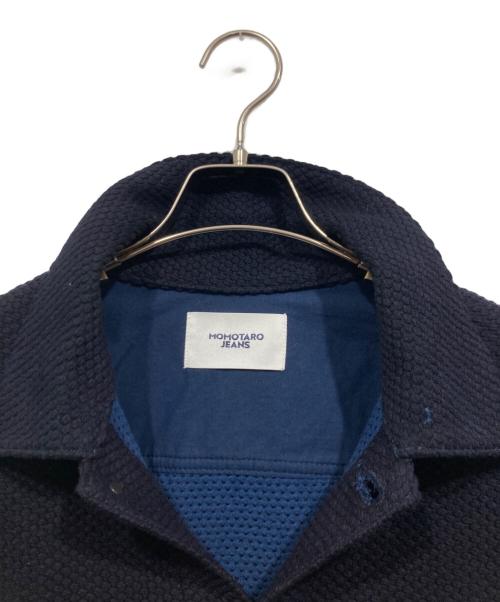 MOMOTARO JEANS（桃太郎ジーンズ）MOMOTARO JEANS (桃太郎ジーンズ) 刺し子ジャケット インディゴ サイズ:Lの古着・服飾アイテム