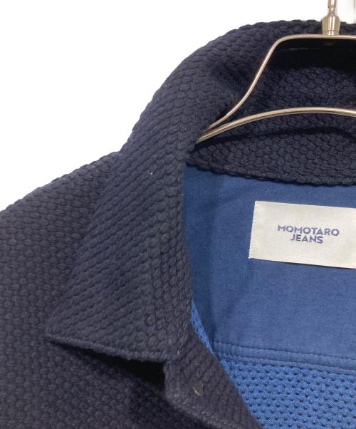 MOMOTARO JEANS（桃太郎ジーンズ）MOMOTARO JEANS (桃太郎ジーンズ) 刺し子ジャケット インディゴ サイズ:Lの古着・服飾アイテム