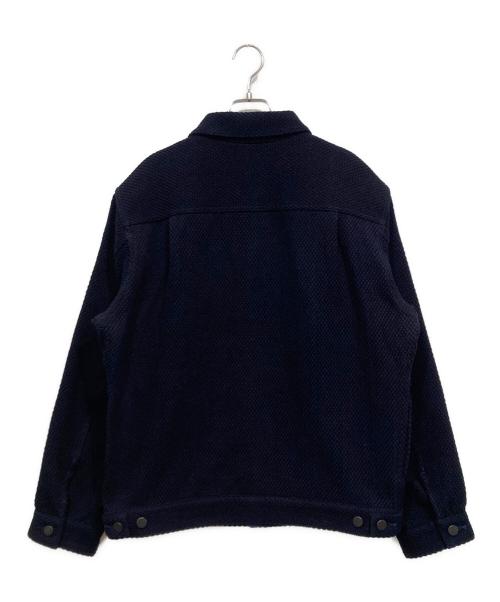 MOMOTARO JEANS（桃太郎ジーンズ）MOMOTARO JEANS (桃太郎ジーンズ) 刺し子ジャケット インディゴ サイズ:Lの古着・服飾アイテム