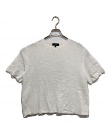 theory（セオリー）の古着「メッシュカットソー」｜ホワイト