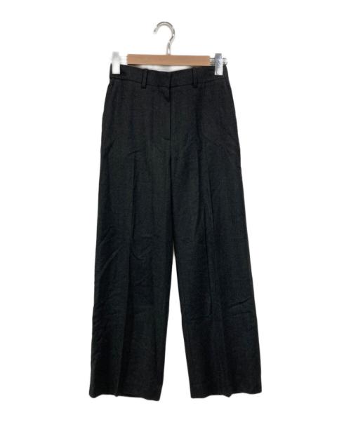 theory（セオリー）theory (セオリー) フランネルスラックス / Sleek Flannel Straight Pant グレー サイズ:xxoの古着・服飾アイテム