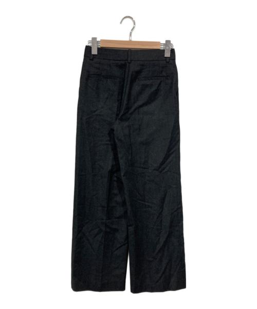 theory（セオリー）theory (セオリー) フランネルスラックス / Sleek Flannel Straight Pant グレー サイズ:xxoの古着・服飾アイテム
