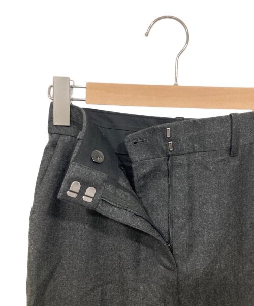 theory（セオリー）theory (セオリー) フランネルスラックス / Sleek Flannel Straight Pant グレー サイズ:xxoの古着・服飾アイテム