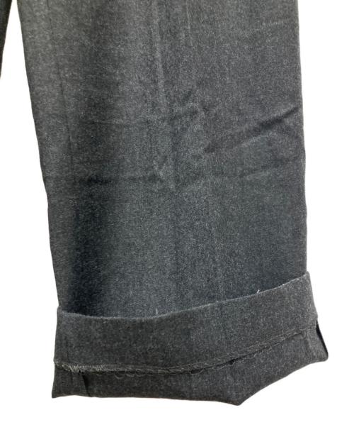theory（セオリー）theory (セオリー) フランネルスラックス / Sleek Flannel Straight Pant グレー サイズ:xxoの古着・服飾アイテム