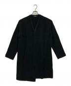 theoryセオリー）の古着「カシミア混 オープンフロントカーディガン」｜ブラック