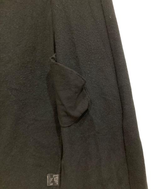 theory（セオリー）theory (セオリー) カシミア混 オープンフロントカーディガン ブラック サイズ:Ｓの古着・服飾アイテム