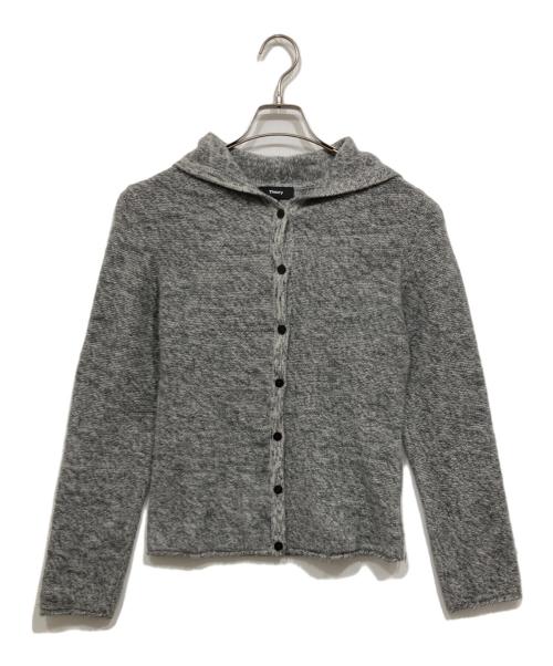 theory（セオリー）theory (セオリー) Cashmere Cozy Hoodie グレー サイズ:Sの古着・服飾アイテム