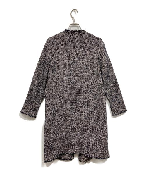 theory（セオリー）theory (セオリー) ツイードコート ブラック×ピンク サイズ:Ｐの古着・服飾アイテム