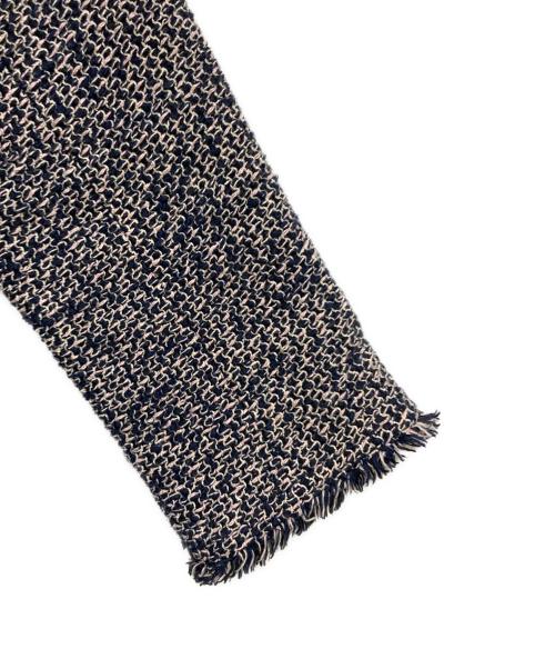 theory（セオリー）theory (セオリー) ツイードコート ブラック×ピンク サイズ:Ｐの古着・服飾アイテム