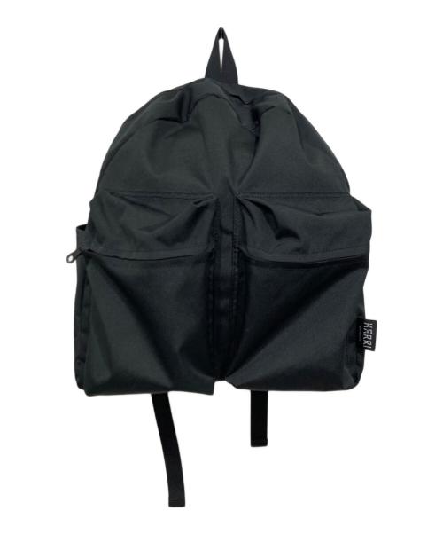 KARRI AMIACALVA（カリ アミアカルヴァ）KARRI AMIACALVA (カリ アミアカルヴァ) リュック / BACKPACK ブラックの古着・服飾アイテム