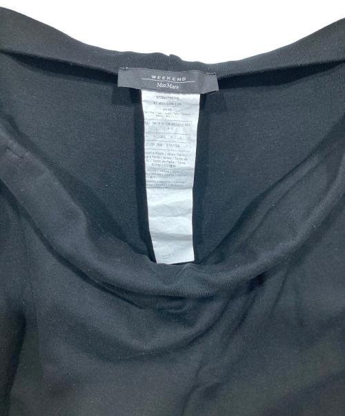 Max Mara WEEK END LINE（マックスマーラ ウイークエンドライン）Max Mara WEEK END LINE (マックスマーラ ウイークエンドライン) スウェットタイトスカート ブラック サイズ:Lの古着・服飾アイテム