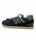 NEW BALANCE (ニューバランス) 574/ローカットスニーカー ブラック サイズ:28cm：7000円