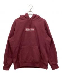 SUPREME（シュプリーム）の古着「Box Logo Hooded Sweatshirt Plum」｜レッド