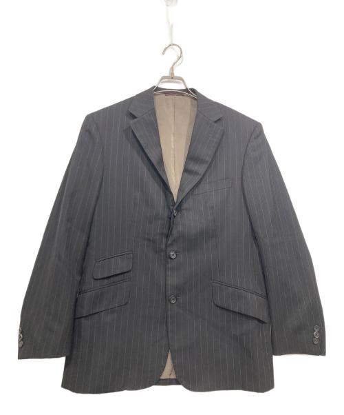 BURBERRY LONDON（バーバリーロンドン）BURBERRY LONDON (バーバリーロンドン) ロンドンストライプ3Bセットアップスーツ ブラック サイズ:42の古着・服飾アイテム