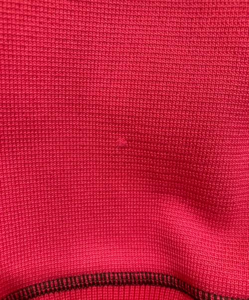 MAISON SPECIAL（メゾンスペシャル）MAISON SPECIAL (メゾンスペシャル) ハーフジップジャケット / Milano Rib Flat Seam Stitch Prime-Over Half-Zip Pullover ピンク サイズ:1の古着・服飾アイテム