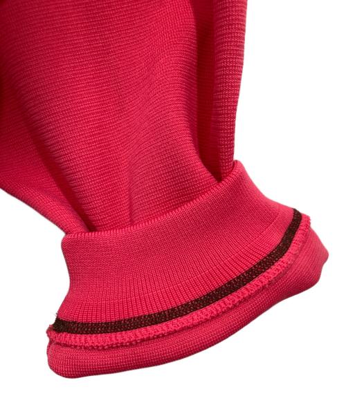 MAISON SPECIAL（メゾンスペシャル）MAISON SPECIAL (メゾンスペシャル) ハーフジップジャケット / Milano Rib Flat Seam Stitch Prime-Over Half-Zip Pullover ピンク サイズ:1の古着・服飾アイテム