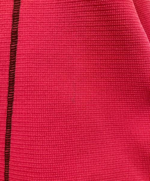 MAISON SPECIAL（メゾンスペシャル）MAISON SPECIAL (メゾンスペシャル) ハーフジップジャケット / Milano Rib Flat Seam Stitch Prime-Over Half-Zip Pullover ピンク サイズ:1の古着・服飾アイテム