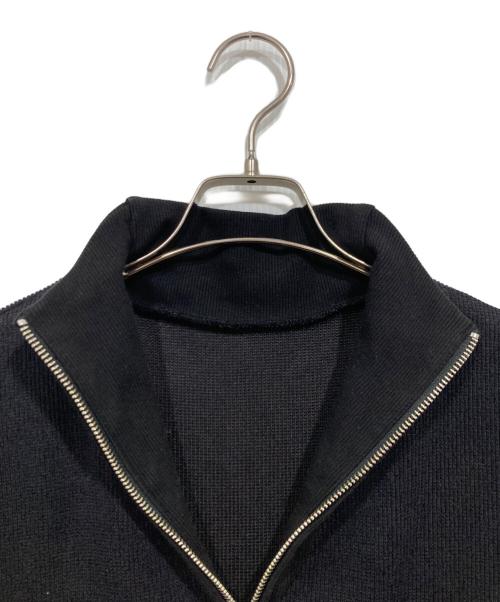 Ameri（アメリ）Ameri (アメリ) スウェットワンピース / UND HALF ZIP SWEAT DRESS ブラック サイズ:Sの古着・服飾アイテム