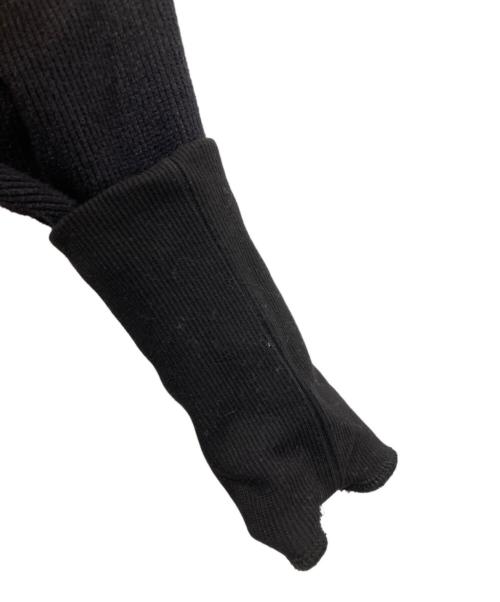 Ameri（アメリ）Ameri (アメリ) スウェットワンピース / UND HALF ZIP SWEAT DRESS ブラック サイズ:Sの古着・服飾アイテム