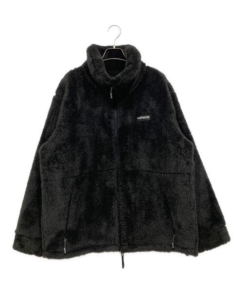 PHENIX（フェニックス）PHENIX (フェニックス) 別注 ボア フリースジャケット ブラック サイズ:Lの古着・服飾アイテム
