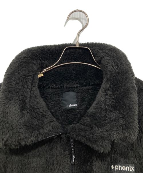 PHENIX（フェニックス）PHENIX (フェニックス) 別注 ボア フリースジャケット ブラック サイズ:Lの古着・服飾アイテム
