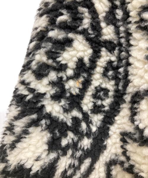 Anui（アニュイ）Anui (アニュイ) リバーシブルボアジャケット ブラック×ホワイト サイズ:R2の古着・服飾アイテム