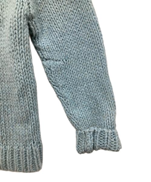 CLANE（クラネ）CLANE (クラネ) CHUNKY CABLE HAND KNIT TOPS ブルー サイズ:1の古着・服飾アイテム