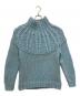 CLANE (クラネ) CHUNKY CABLE HAND KNIT TOPS ブルー サイズ:1：8000円