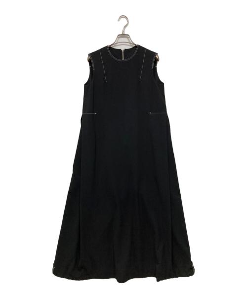 re edition project 165（リエディションプロジェクト165）re edition project 165 (リエディションプロジェクト165) ノースリーブワンピース ブラック サイズ:38の古着・服飾アイテム