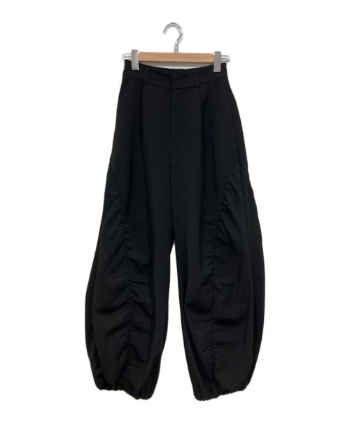 HARE（ハレ）HARE (ハレ) ワイドスラックス ブラック サイズ:freeの古着・服飾アイテム