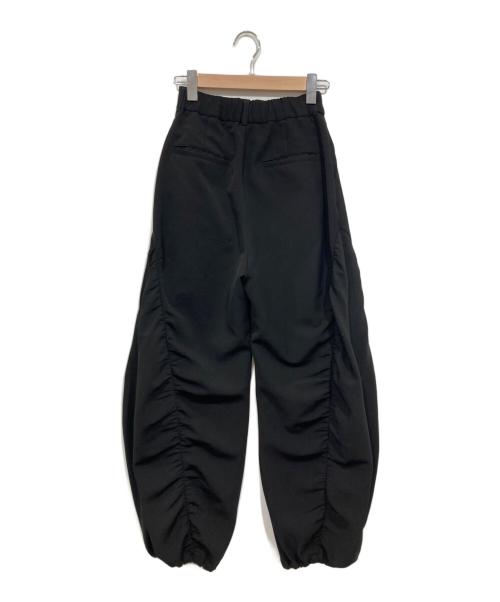 HARE（ハレ）HARE (ハレ) ワイドスラックス ブラック サイズ:freeの古着・服飾アイテム