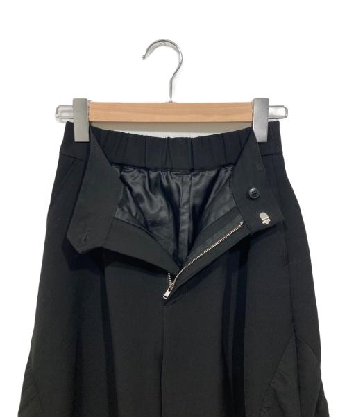 HARE（ハレ）HARE (ハレ) ワイドスラックス ブラック サイズ:freeの古着・服飾アイテム