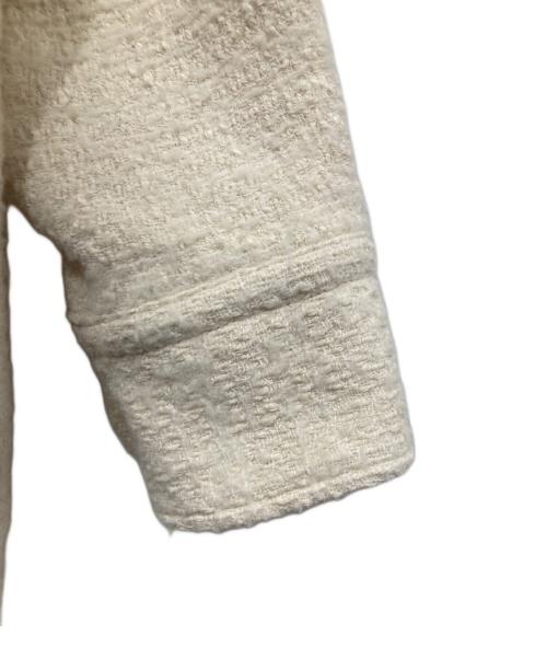 MUSE de Deuxieme Classe（ミューズ ドゥーズィエム クラス）MUSE de Deuxieme Classe (ミューズ ドゥーズィエム クラス) ツイードジャケット ホワイト サイズ:Freeの古着・服飾アイテム