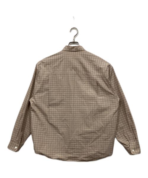 AURALEE（オーラリー）AURALEE (オーラリー) WASHED FINX TWILL BIG SHIRTS ベージュ サイズ:3の古着・服飾アイテム
